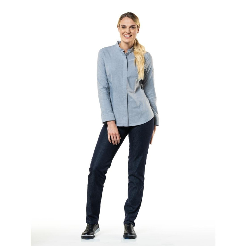 Veste de cuisine femme grise Chaud Devant Nordic taille L 