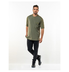T-shirt mixte manches courtes Chaud Devant Valente UFX vert taille L