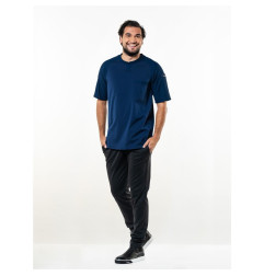 T-shirt mixte manches courtes Chaud Devant Valente UFX marine taille L