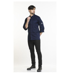 Veste de cuisine Chaud Devant Salerno bleue taille L