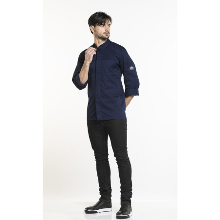 Veste de cuisine Chaud Devant Salerno bleue taille XL