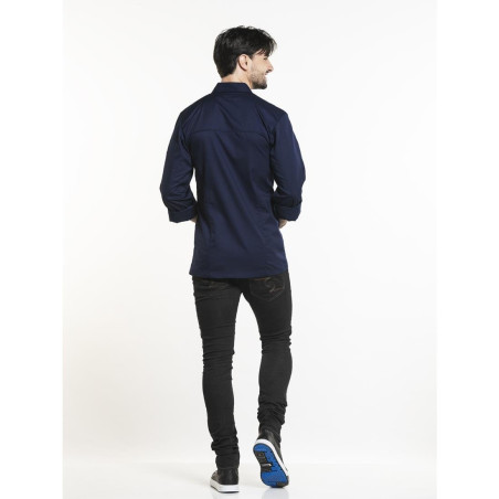 Veste de cuisine Chaud Devant Salerno bleue taille XL