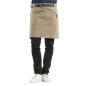 Tablier mixte Chaud Devant Forene Denim marron 70x50 cm