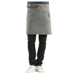 Tablier mixte Chaud Devant Forene Denim gris 70x50 cm