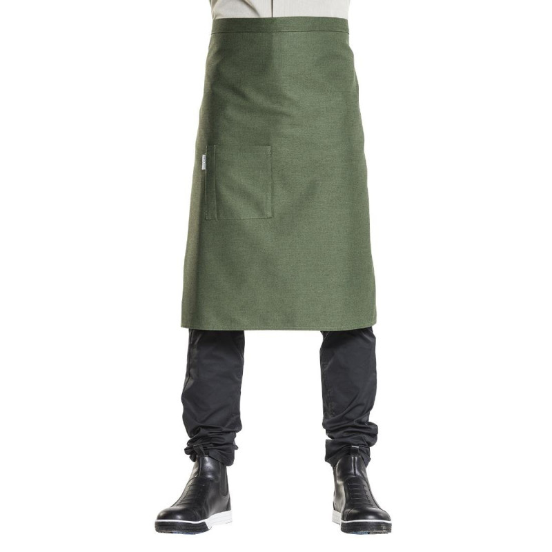Tablier mixte Chaud Devant Nordic vert 90x65 cm 