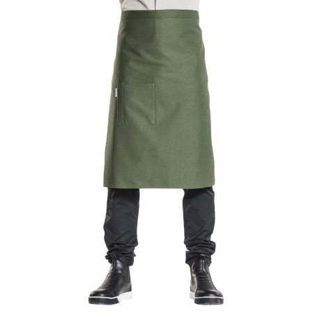 Tablier mixte Chaud Devant Nordic vert 90x65 cm 