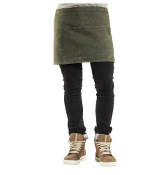 Tablier mixte Chaud Devant Base Denim vert 80x40 cm 