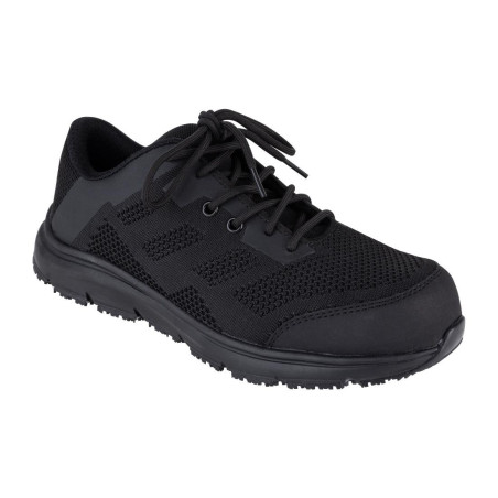Baskets de sécurité en mesh semelle super confort Slipbuster noires 40