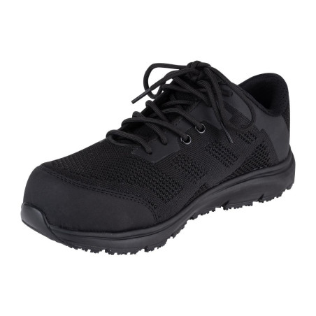 Baskets de sécurité en mesh semelle super confort Slipbuster noires 40