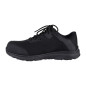 Baskets de sécurité en mesh semelle super confort Slipbuster noires 40