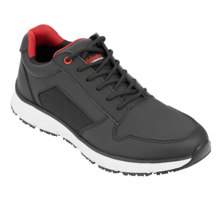 Baskets microfibre Slipbuster super confort noires 46