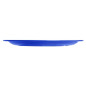 Assiettes en polypropylène Olympia Kristallon bleues 230mm (lot de 12)