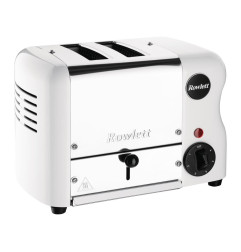 Grille-pain avec grilles sandwich Rowlett Esprit 2 fentes blanc