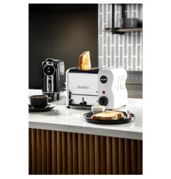 Grille-pain avec grilles sandwich Rowlett Esprit 2 fentes blanc