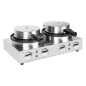 Gaufrier belge rond double Buffalo