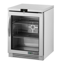 Vitrine positive dessous de comptoir True 1 porte battante TUC-24G-HC~FGD01