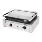 Grand gril de contact simple Bistro Buffalo lisse/lisse