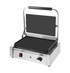 Grand gril de contact simple Bistro Buffalo lisse/lisse