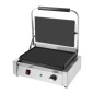 Grand gril de contact simple Bistro Buffalo lisse/lisse