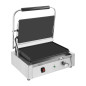 Grand gril de contact simple Bistro Buffalo lisse/lisse