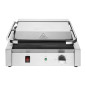 Grand gril de contact simple Bistro Buffalo lisse/lisse