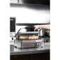 Grand gril de contact simple Bistro Buffalo lisse/lisse