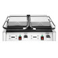 Gril de contact double Buffalo plaques lisse/lisse
