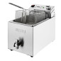 Friteuse électrique simple avec minuterie Buffalo 8L