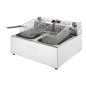 Friteuse électrique double avec minuterie Buffalo 2x5L