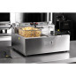 Friteuse électrique double avec minuterie Buffalo 2x5L