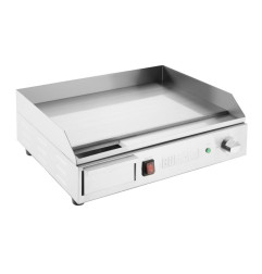 Plancha électrique en acier poli Buffalo