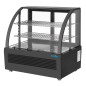 Vitrine réfrigérée de comptoir Polar série C noire 100L