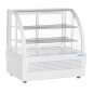 Vitrine réfrigérée de comptoir Polar série C blanche 100L