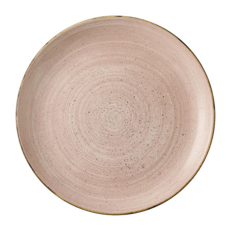 Assiettes avec rebord Churchill Stonecast Raw Terracotta Evolve 286mm (Lot de 12)