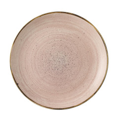 Assiettes avec rebord Churchill Stonecast Raw Terracotta Evolve 220mm (Lot de 12)