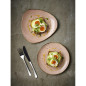 Assiettes avec rebord Churchill Stonecast Raw Terracotta Evolve 165mm (Lot de 12)