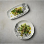 Assiettes rondes Churchill Kintsugi Accents Quartz Black Evolve 288mm (Lot de 12)