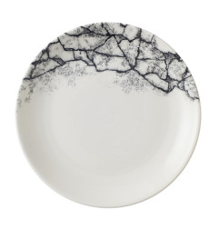 Assiettes rondes Churchill Kintsugi Accents Quartz Black Evolve 165mm (Lot de 12)