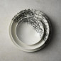 Assiettes rondes Churchill Kintsugi Accents Quartz Black Evolve 165mm (Lot de 12)