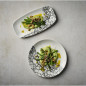 Assiettes rondes Churchill Kintsugi Accents Quartz Black Evolve 165mm (Lot de 12)