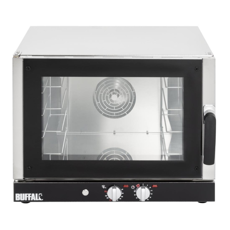 Four à convection  avec humidificateur Buffalo 4x GN 1/1 monophasé