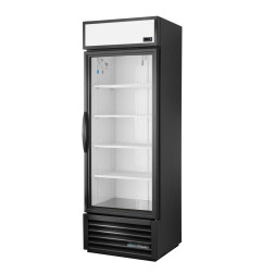 Vitrine positive libre service 1 porte True 538L noire GDM-19T-HC~TSL01
