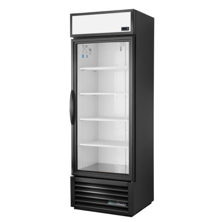 Vitrine positive libre service 1 porte True 538L noire GDM-19T-HC~TSL01