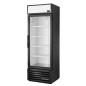 Vitrine positive libre service 1 porte True 538L noire GDM-19T-HC~TSL01