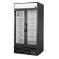 Vitrine positive libre service 2 portes True 991L noire GDM-35-HC~TSL01