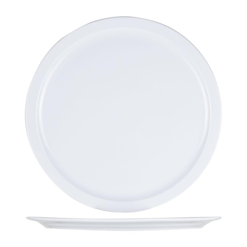Assiette à pizza blanche Cosy & Trendy 33cm