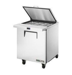 Comptoir de préparation 1 porte True 12 bacs GN 1/6 TSSU-27-12M-C-HC FLID