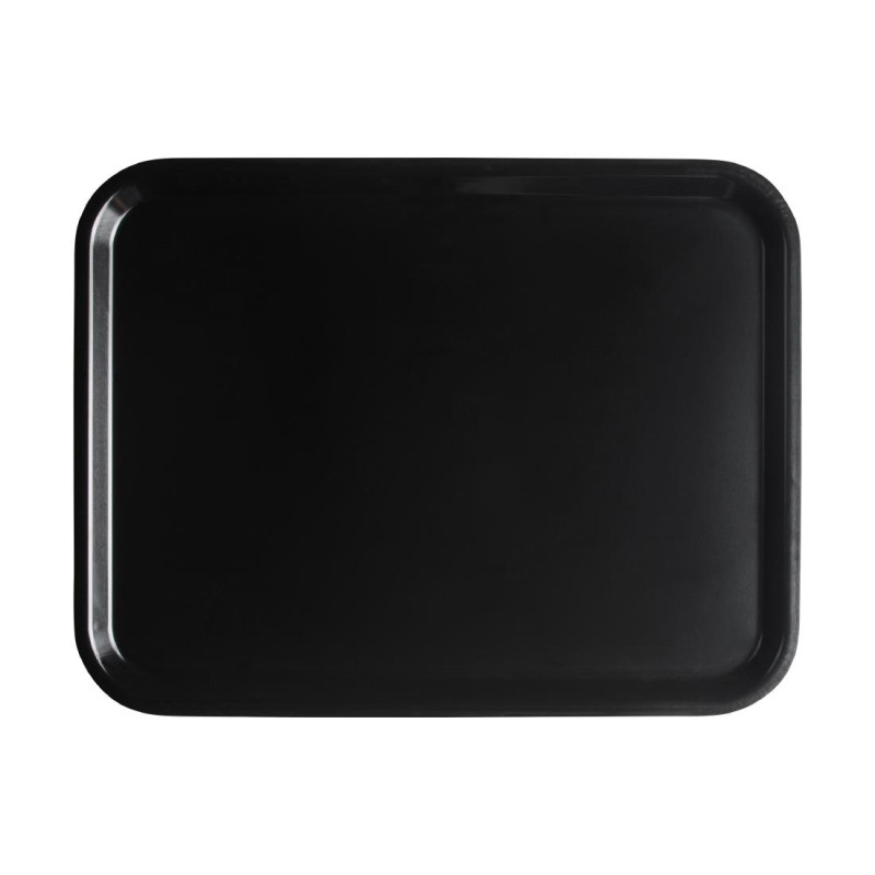 Plateau surface lisse Cambro Capri noir 330x430mm
