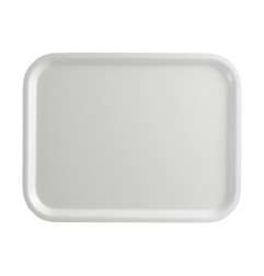 Plateau surface lisse Cambro Capri blanc 340x460mm