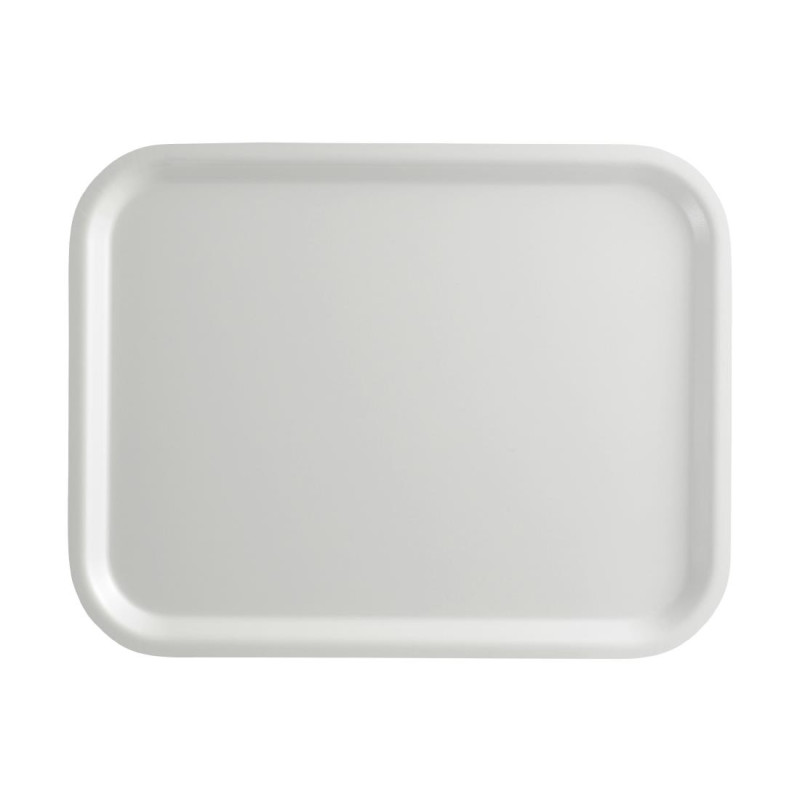 Plateau surface lisse Cambro Capri blanc 340x460mm